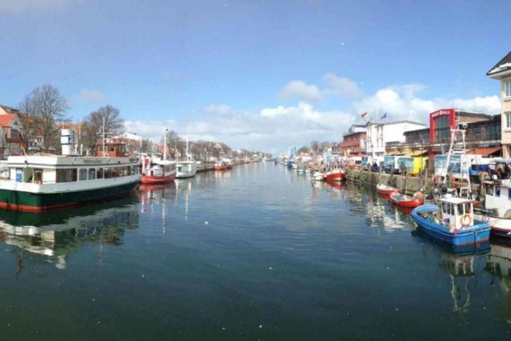 Doppelzimmer Rondell, Direkt Am Alten Strom Rostock Bagian luar foto