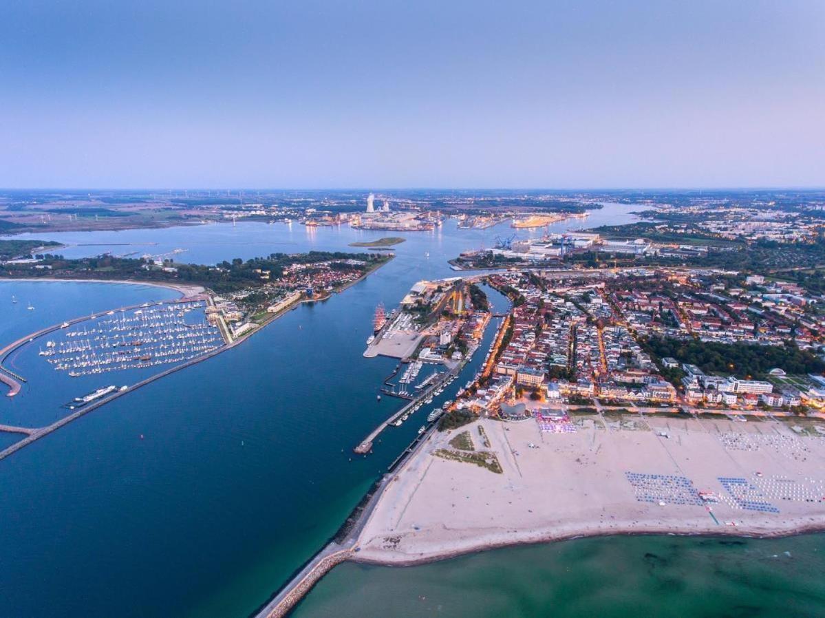 Doppelzimmer Rondell, Direkt Am Alten Strom Rostock Bagian luar foto